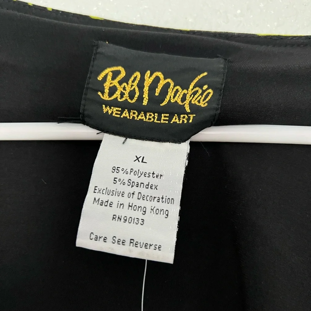 Bob Mackie Multi Color Long Sleeve Top. Size Xl - Picture 2 of 2